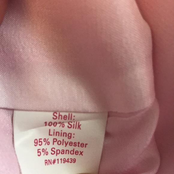 Julie Brown NYC 100% silk bright pink dress size12 - Picture 5 of 5